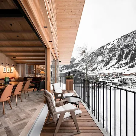 아파트 Luxury Ski-in Ski-out Home-lech With 5 Bedrooms 레흐암 아르베르크